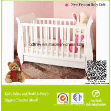 New Fashion Solid Pine Wood Baby Crib/Cot Infant